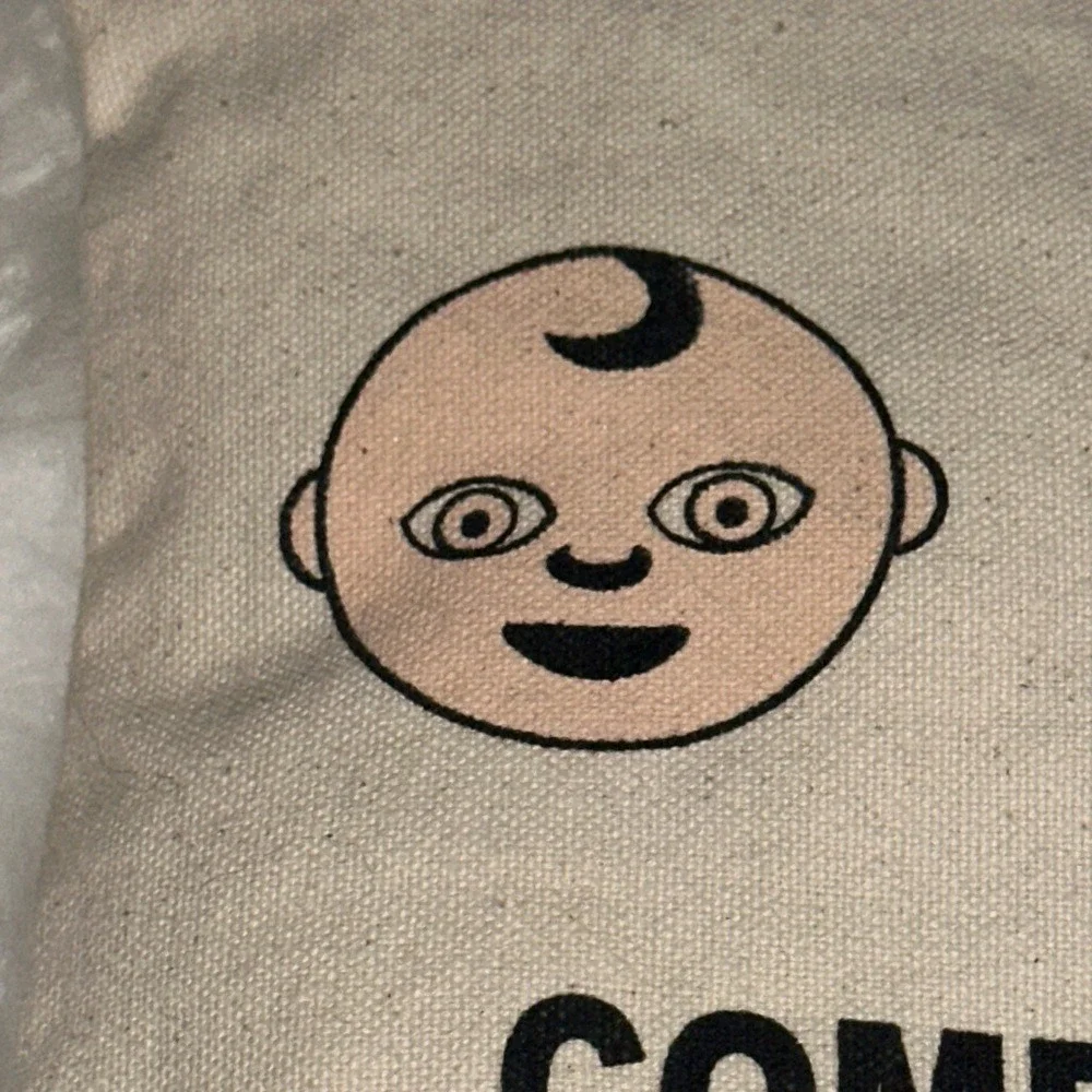 LA Trading Co Come On Baby Light My Fire Canvas Makeup Pouch Bag NWT